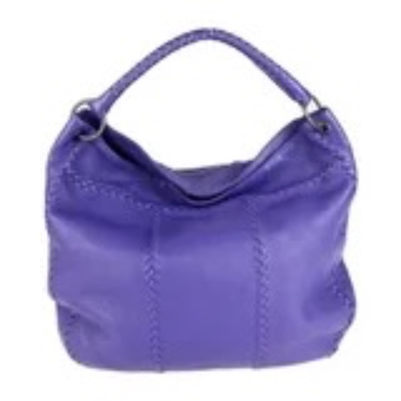 BOTTEGA VENETA Bottega Veneta intrecciato purple leather extra large bag. - Picture 2 of 11